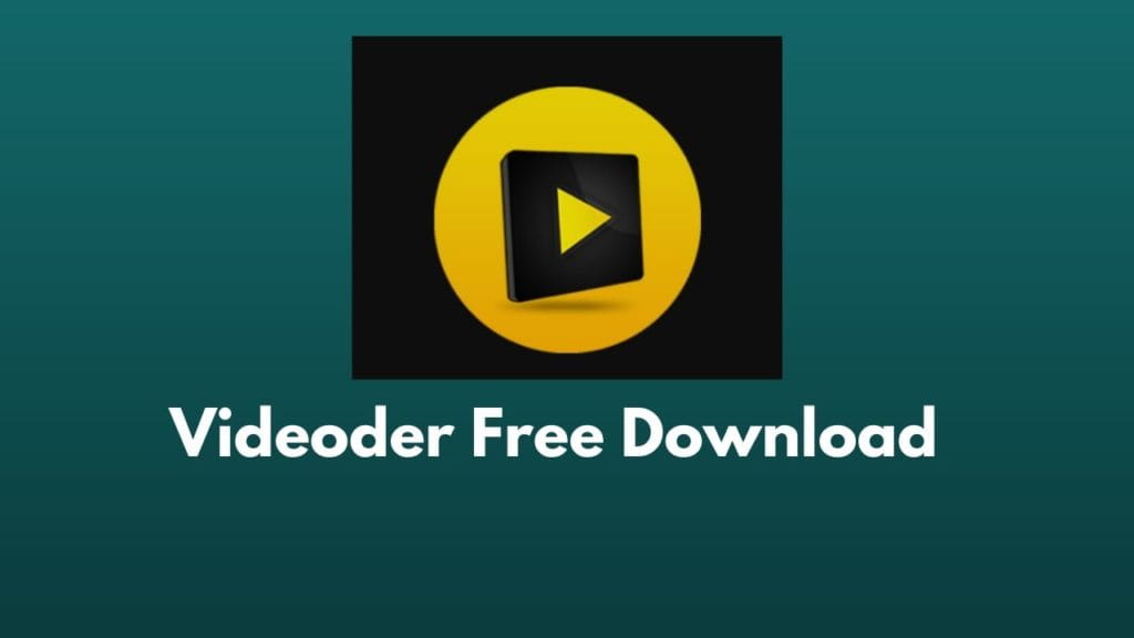 free download videoder for mac